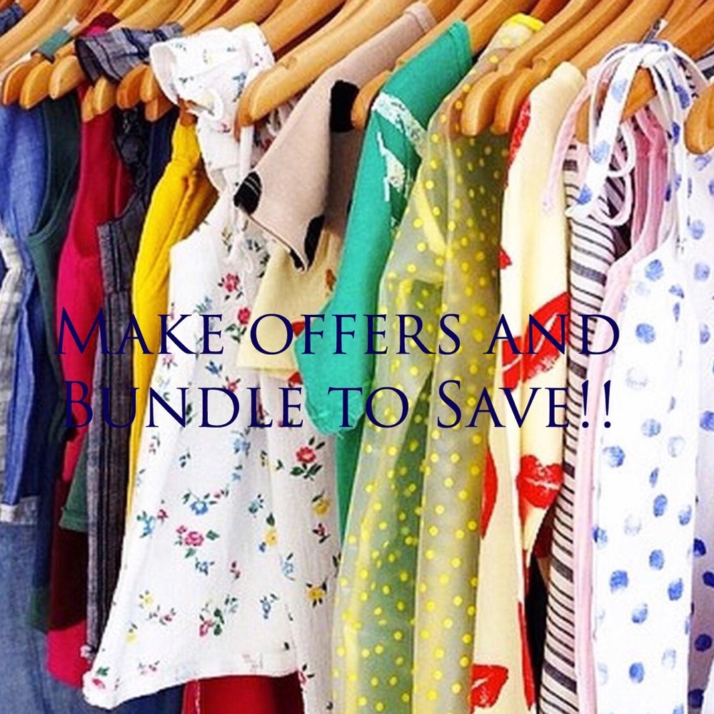 Feel free to bundle and also make offers!